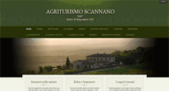 Desktop Screenshot of agriturismoscannano.com