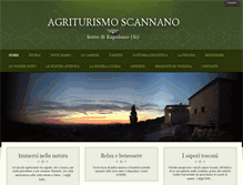 Tablet Screenshot of agriturismoscannano.com